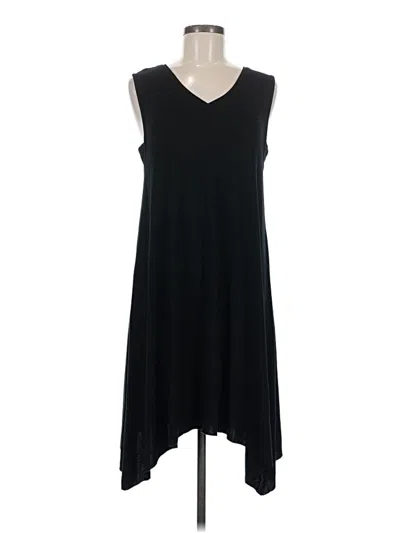 Pre-owned Cynthia Rowley Tjx Casual Dress In Black