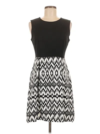 Pre-owned Cynthia Rowley Tjx Casual Dress In Black