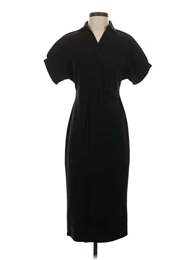 Pre-owned Cynthia Rowley Tjx Casual Dress In Black