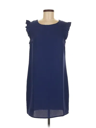 Pre-owned Cynthia Rowley Tjx Casual Dress In Blue