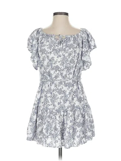 Pre-owned Cynthia Rowley Tjx Casual Dress In Blue