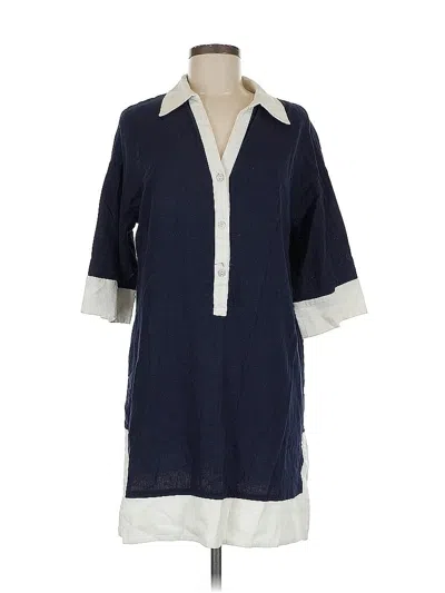 Pre-owned Cynthia Rowley Tjx Casual Dress In Blue