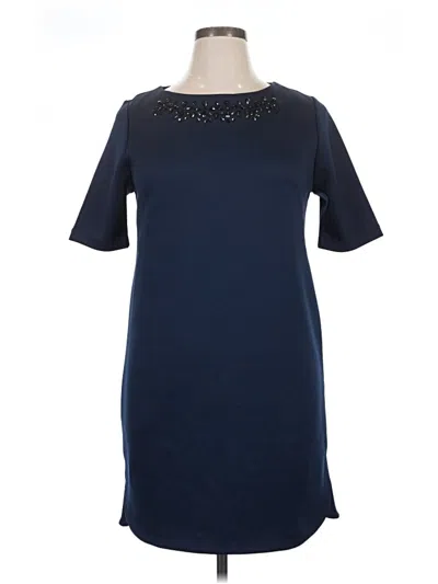 Pre-owned Cynthia Rowley Tjx Casual Dress In Blue