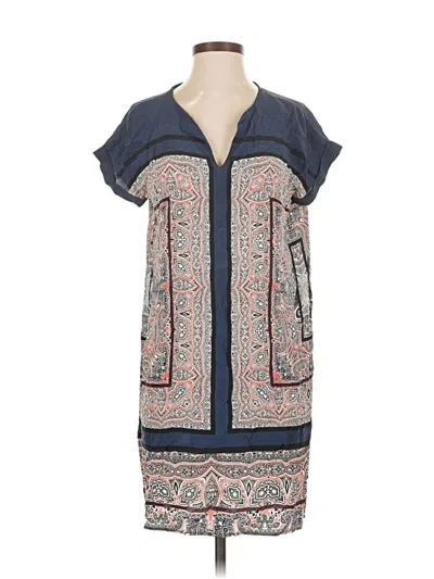 Pre-owned Cynthia Rowley Tjx Casual Dress In Blue