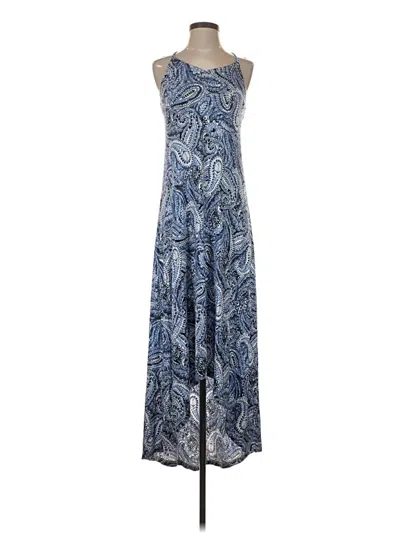 Pre-owned Cynthia Rowley Tjx Casual Dress In Blue