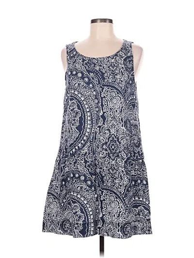 Pre-owned Cynthia Rowley Tjx Casual Dress In Blue