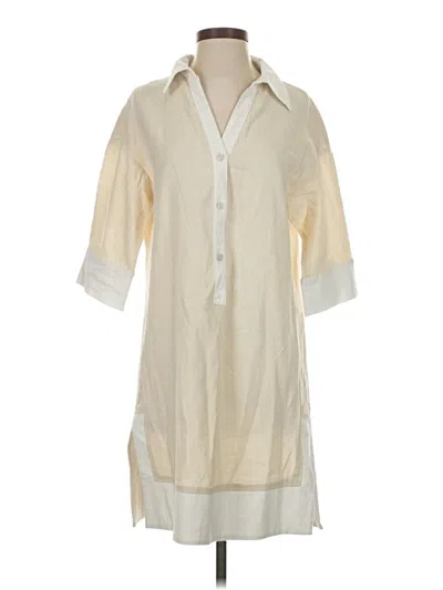 Pre-owned Cynthia Rowley Tjx Casual Dress In Ivory