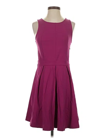 Pre-owned Cynthia Rowley Tjx Casual Dress In Purple