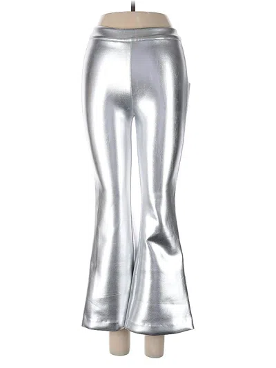 Cynthia Rowley Tjx Casual Pants In Silver