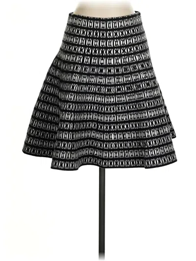 Pre-owned Cynthia Rowley Tjx Casual Skirt In Black