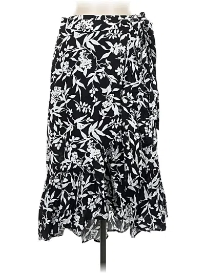 Cynthia Rowley Tjx Casual Skirt In Black