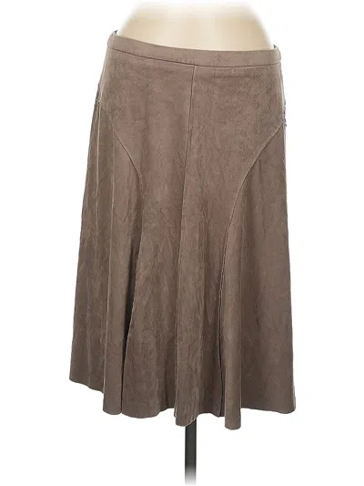 Pre-owned Cynthia Rowley Tjx Casual Skirt In Brown