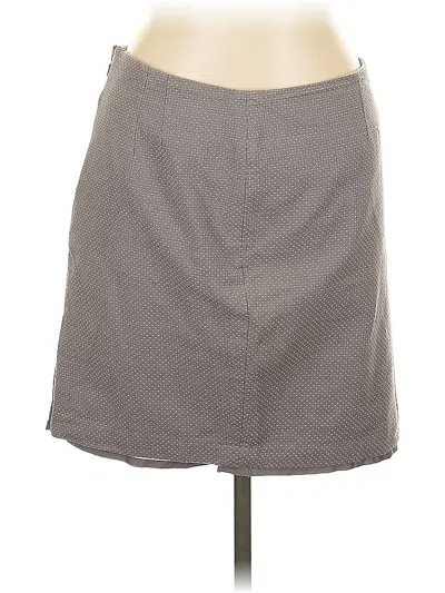 Pre-owned Cynthia Rowley Tjx Casual Skirt In Gray
