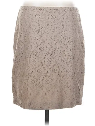 Pre-owned Cynthia Rowley Tjx Casual Skirt In Tan