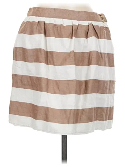 Pre-owned Cynthia Rowley Tjx Casual Skirt In Tan