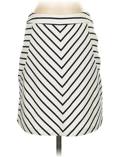 Pre-owned Cynthia Rowley Tjx Casual Skirt In White