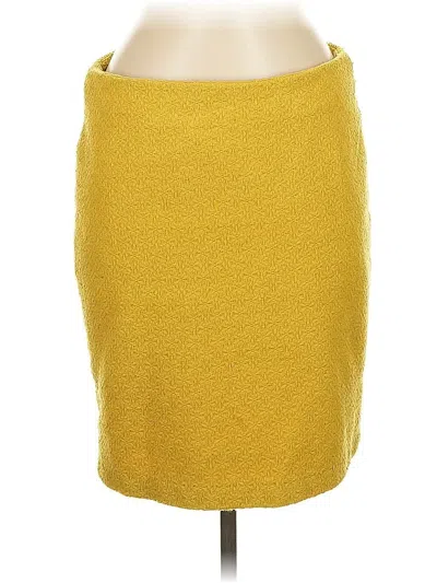 Pre-owned Cynthia Rowley Tjx Casual Skirt In Yellow