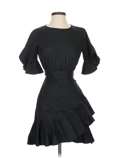 Pre-owned Cynthia Rowley Tjx Cocktail Dress In Black