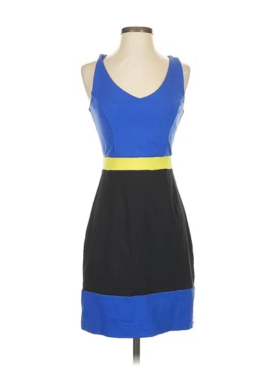 Pre-owned Cynthia Rowley Tjx Cocktail Dress In Blue
