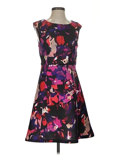 Pre-owned Cynthia Rowley Tjx Cocktail Dress In Purple