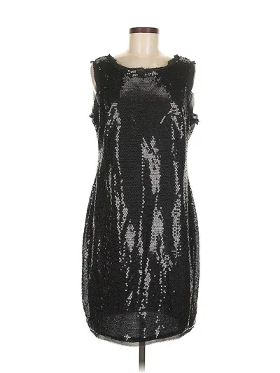 Pre-owned Cynthia Rowley Tjx Cocktail Dress In Silver