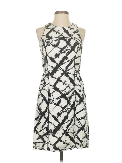 Pre-owned Cynthia Rowley Tjx Cocktail Dress In White