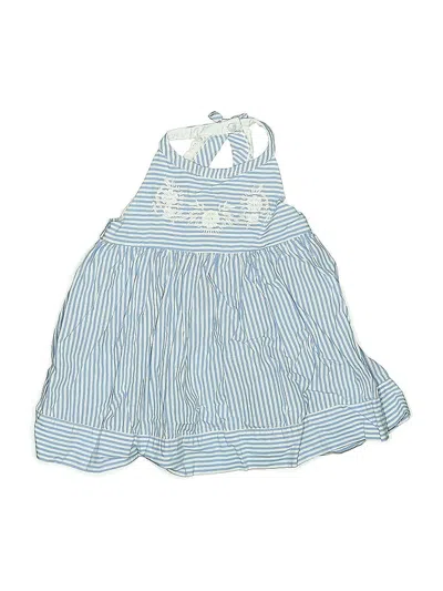 Pre-owned Cynthia Rowley Tjx Kids' Dress In Blue
