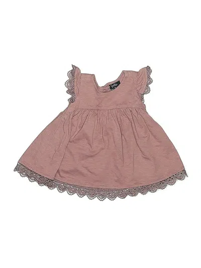 Pre-owned Cynthia Rowley Tjx Kids' Dress In Brown