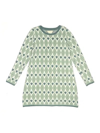 Pre-owned Cynthia Rowley Tjx Kids' Dress In Green