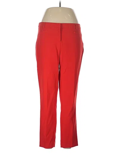 Pre-owned Cynthia Rowley Tjx Dress Pants In Red