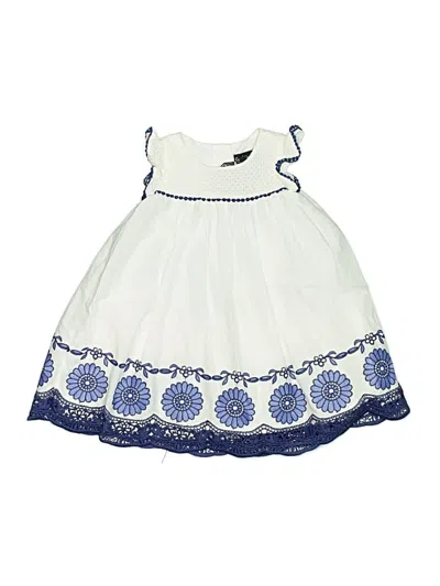 Pre-owned Cynthia Rowley Tjx Babies' Dress In White