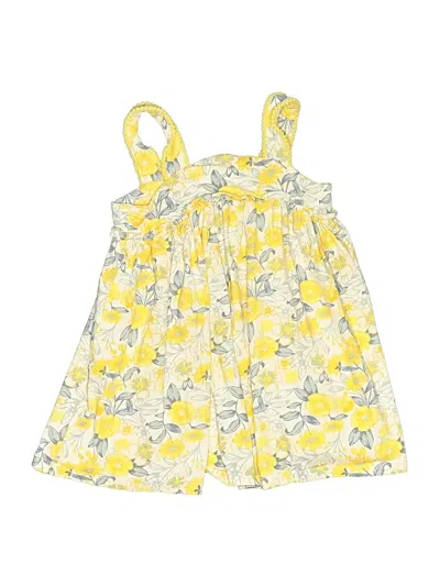 Pre-owned Cynthia Rowley Tjx Kids' Dress In Yellow