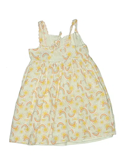Pre-owned Cynthia Rowley Tjx Kids' Dress In Yellow