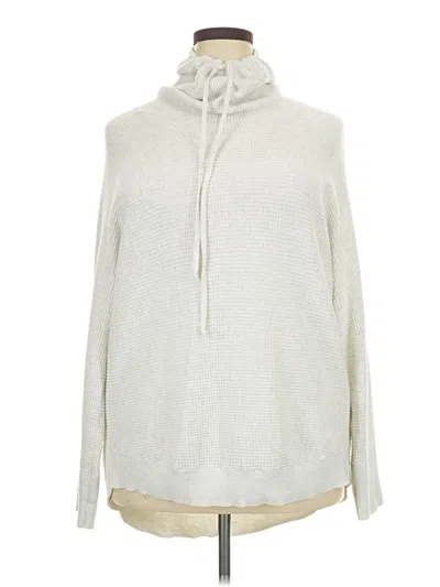 Pre-owned Cynthia Rowley Tjx Fleece Jacket In Ivory