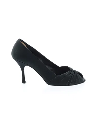 Pre-owned Cynthia Rowley Tjx Heels In Black