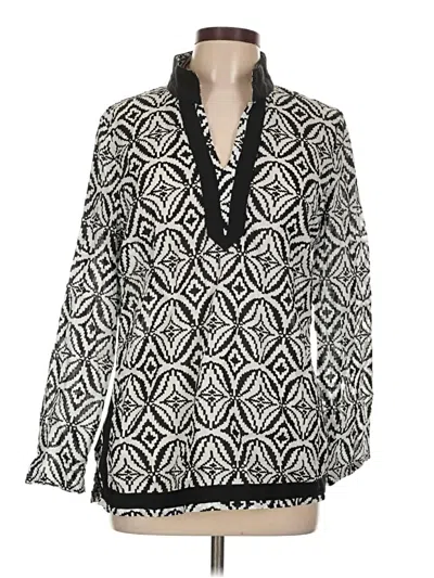 Pre-owned Cynthia Rowley Tjx Kimono In Black