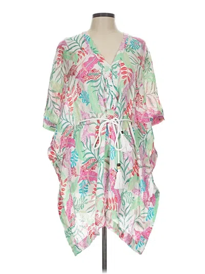 Pre-owned Cynthia Rowley Tjx Kimono In Green