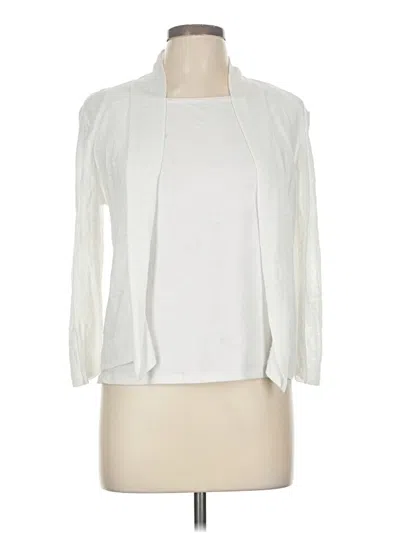 Pre-owned Cynthia Rowley Tjx Kimono In White