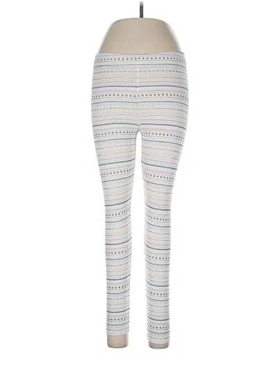 Pre-owned Cynthia Rowley Tjx Leggings In White