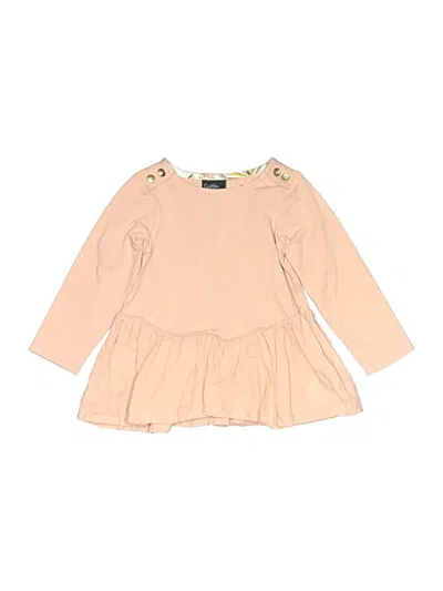 Pre-owned Cynthia Rowley Tjx Babies' Long Sleeve Blouse In Brown