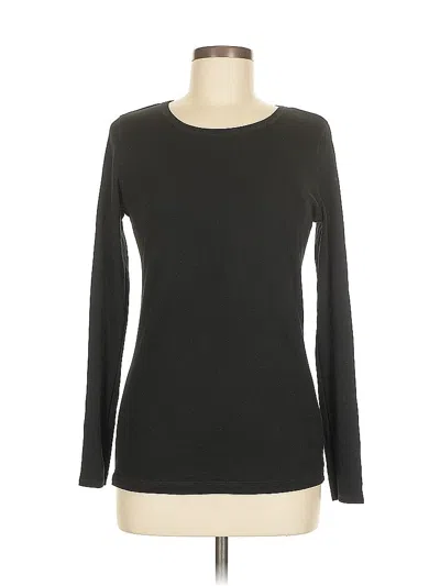 Pre-owned Cynthia Rowley Tjx Long Sleeve T-shirt In Black