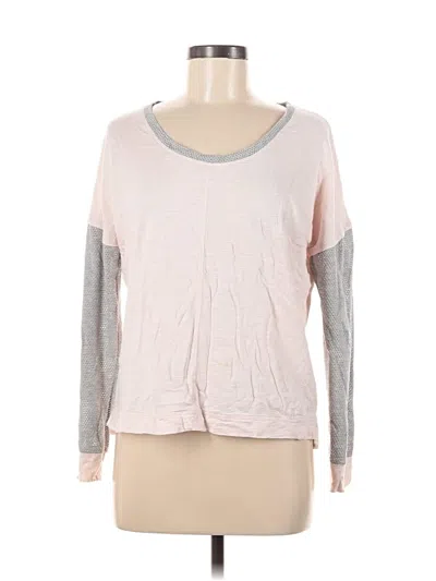 Pre-owned Cynthia Rowley Tjx Long Sleeve T-shirt In Pink