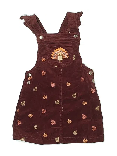 Pre-owned Cynthia Rowley Tjx Kids' Overalls In Burgundy
