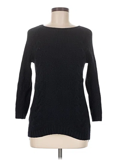 Pre-owned Cynthia Rowley Tjx Pullover Sweater In Black