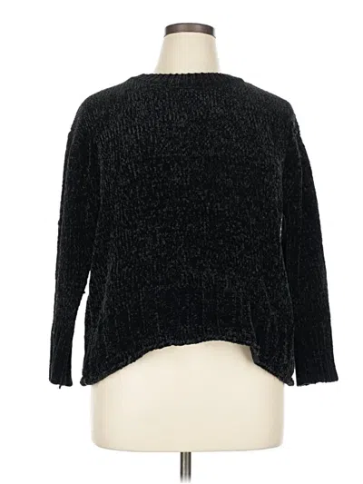 Pre-owned Cynthia Rowley Tjx Pullover Sweater In Black