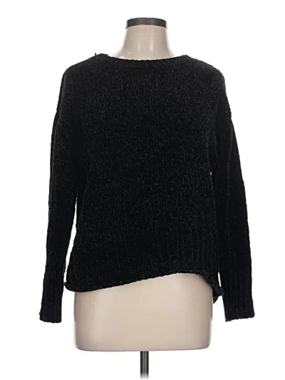Pre-owned Cynthia Rowley Tjx Pullover Sweater In Black