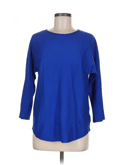 Pre-owned Cynthia Rowley Tjx Pullover Sweater In Blue