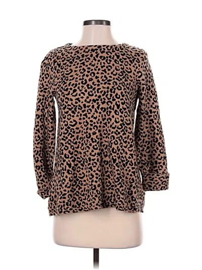 Pre-owned Cynthia Rowley Tjx Pullover Sweater In Brown