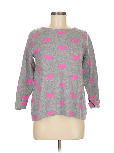 Pre-owned Cynthia Rowley Tjx Pullover Sweater In Gray