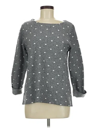 Pre-owned Cynthia Rowley Tjx Pullover Sweater In Gray